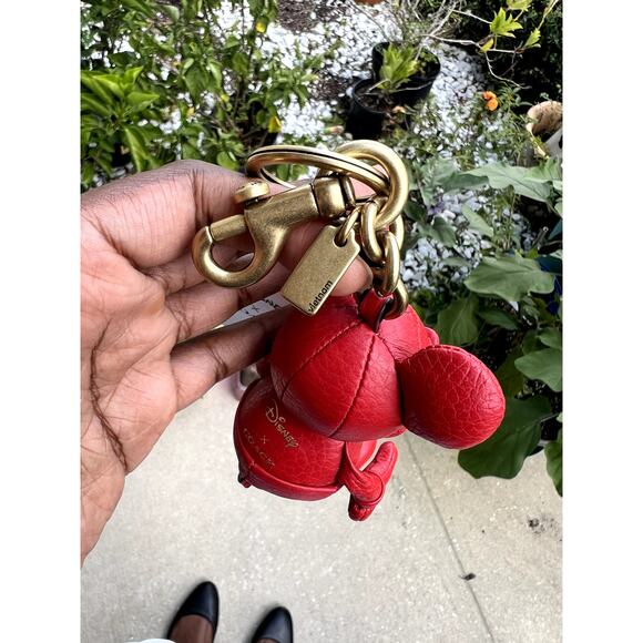 Disney X Coach Mickey Mouse Collectible Bag Charm - Picture 6 of 7